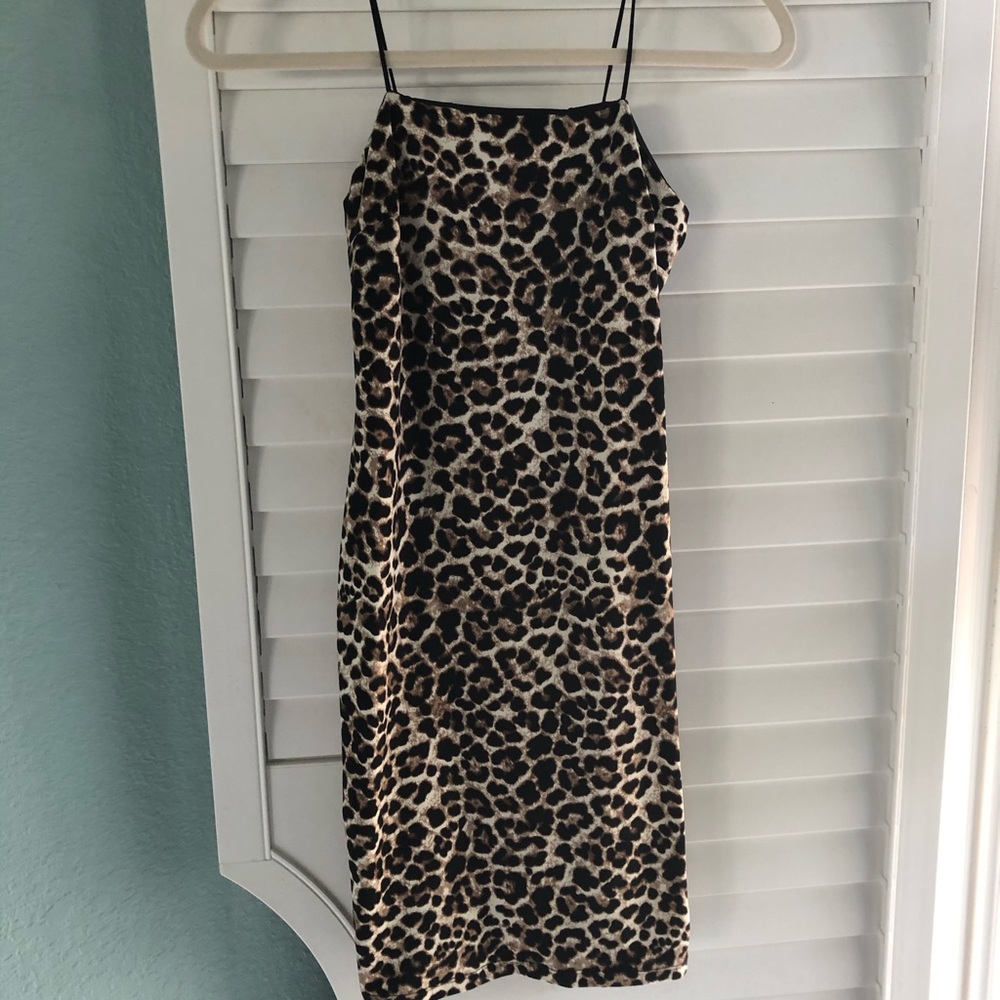 Nanamacs cheetah dress size small
